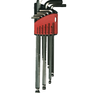 Qualitools Allen Key 9pce Plastic Case