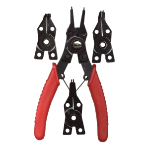 Qualitools Pliers Circlip Set 4pcs American  160mm