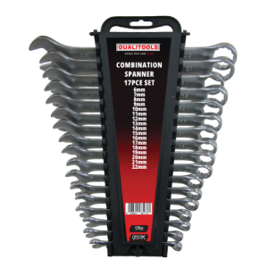 Qualitools Spanner Combination Set 17Pce (6-24)