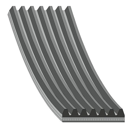 Jeep/ Mercedes Micro-V Belt - Non-Stretch 7Pk2035