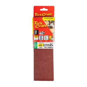 Tork Craft Sanding Belt 75 X 510Mm 60Grit 2/Pack