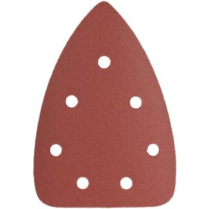 Tork Craft Sanding Tri - 180 Grit 145 X 145 X 100Mm 5/Pack For Tcms Hook And Loop