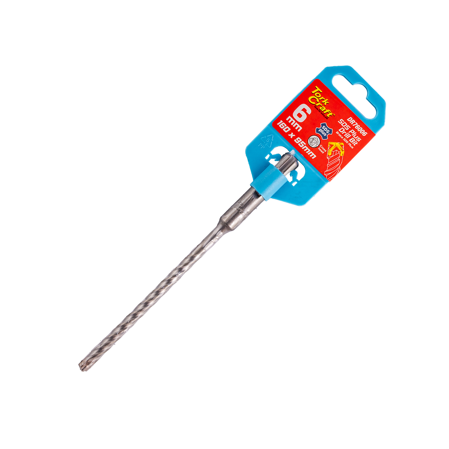 Tork Craft Sds Plus Cross Head Rebar 6Mm X 95Mm X 160Mm Drill Bit