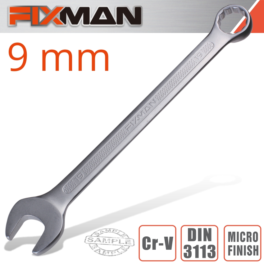 Fixman Combination Spanner 9Mmx140Mm