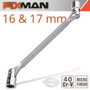 Fixman Hinged Socket Wrench 16X17Mm