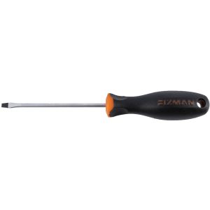 Fixman S/Driver Slotted 3X0.5X75Mm Crv With Ergonomic Handle