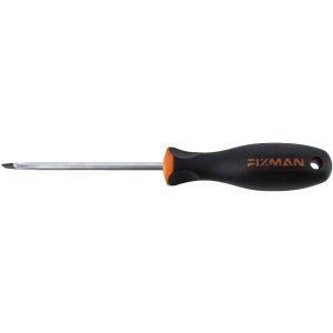 Fixman S/Driver Slotted 5.5X1X100Mm Crv With Ergonomic Handle