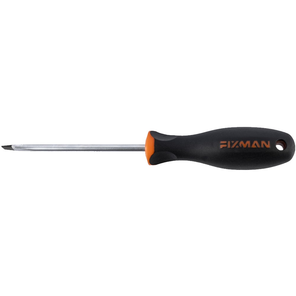 Fixman S/Driver Slotted 5.5X1X100Mm Crv With Ergonomic Handle