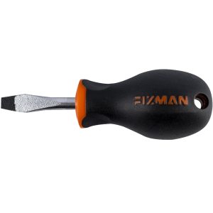 Fixman S/Driver Slotted 6.5X1.2X38Mm Crv With Ergonomic Handle