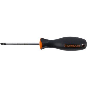 Fixman S/Driver Pozi  Pz2  6X100Mm Crv With Ergonomic Handle