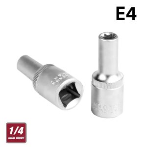 Fixman 1/4' Drive E-Deep Socket E4