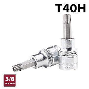 Fixman 3/8' Dr.Bit Socket T40H Torx Security
