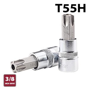 Fixman 3/8' Dr.Bit Socket T55H Torx Security