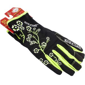 Tork Craft Ladies Slim Fit X-Small Garden Gloves Black