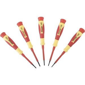 Tork Craft 5Pc Precision Electronic Insulated Screwdriver Set