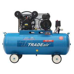 Trade 150L 2.2Kw 3.0Hp Lubricated Cast Iron V Head