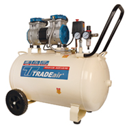Trade 100L/ 1.8Kw/ 2.5Hp Silent Oil Free