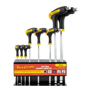 Tork Craft Ball Point T Handle  8Pc Hex Allen Key Set