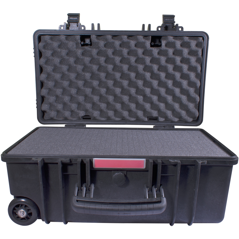 Tork Craft Hard Case 550X345X245Mm Od With Foam Black Water & Dust Proof (512722)