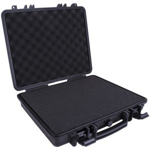 Tork Craft Hard Case 417X364X104Mm Od With Foam Blk Water & Dust Proof For Laptop