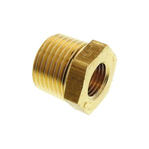 Aircraft Reducer Brass 1/2X1/4 M/F Conical