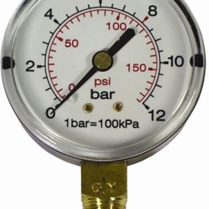 Aircraft Press. Gauge 63Mm 1/4' Bot. Fit 0-16Bar 0-1600Kpa
