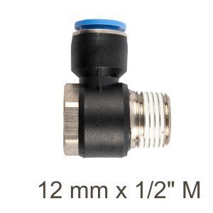 Aircraft Swivel Elbow Pu 12Mm X 1/2' M
