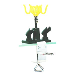 Aircraft Airbrush Holder For Table Edge With Clamp