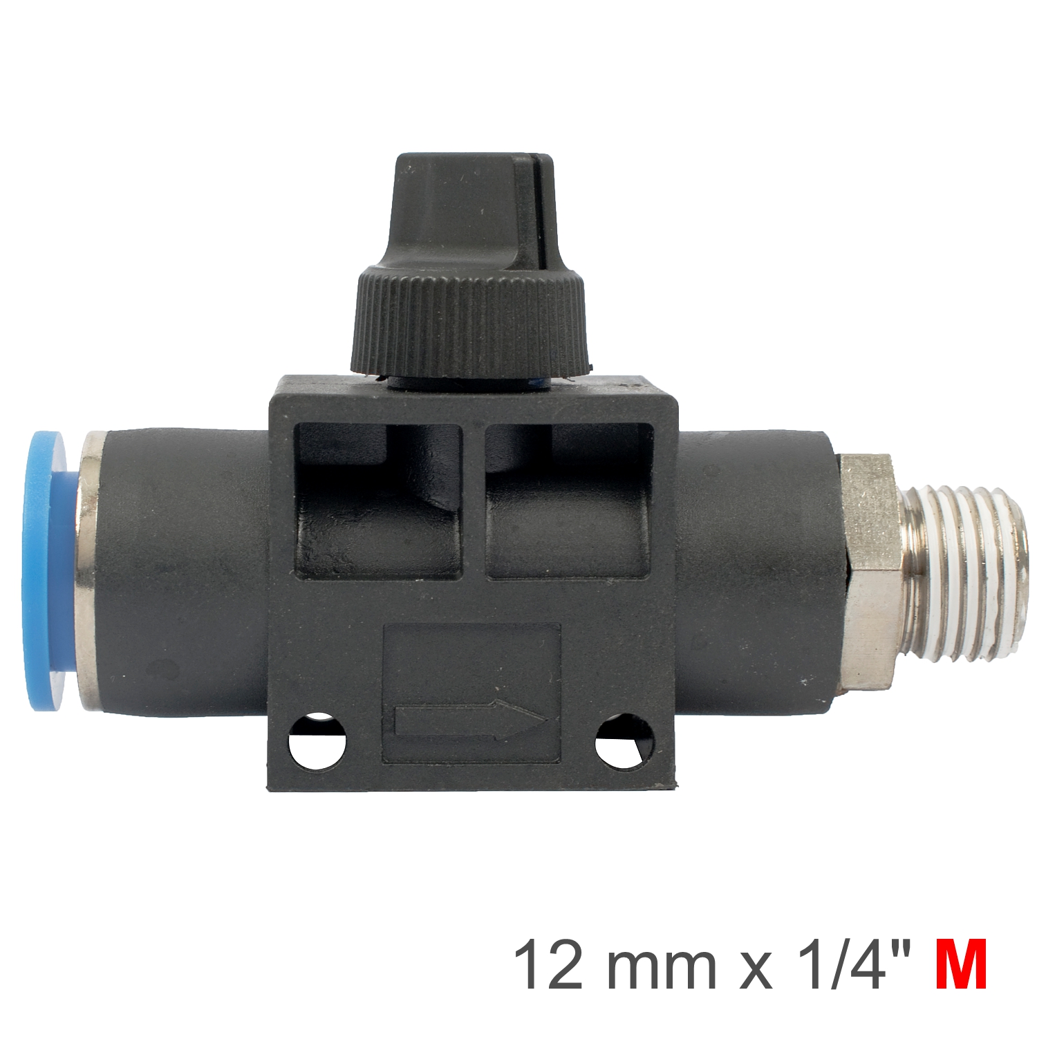 Aircraft Pu Hose Fitting Valve 12Mm X 1/4'M