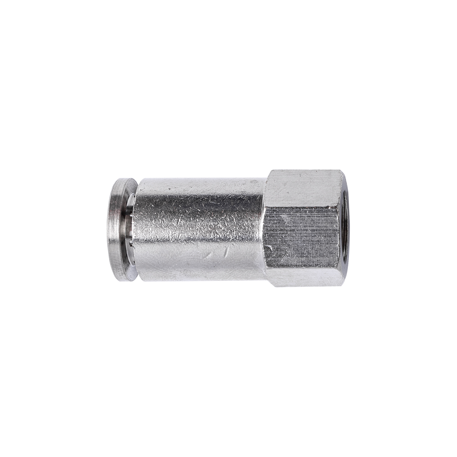 Aircraft Metal Pu Fitting Straight 8Mm 1/8' F
