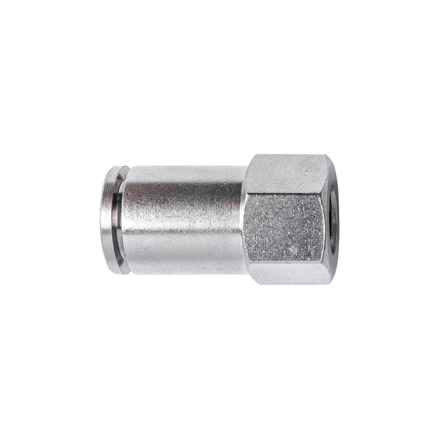 Aircraft Metal Pu Fitting Straight 10Mm 1/8' F