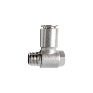 Aircraft Metal Swiv. Elbow 10Mm X 1/4' M