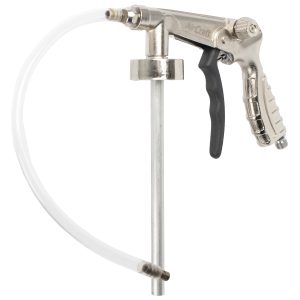Aircraft Underbody Gun With Pipe And Nozzle