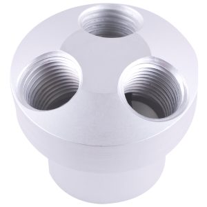 Aircraft Manifold Three Way 1-4' Female Splitter