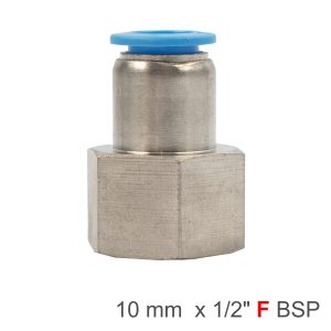 Aircraft Pu Hose Fitting Straight Stud 10Mm-1/2 F