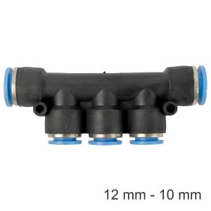 Aircraft Pu Hose Fitting Manifold 12Mm-10Mm