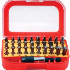 Tork Craft Screwdriver Bit Set 31Pcs In Blister