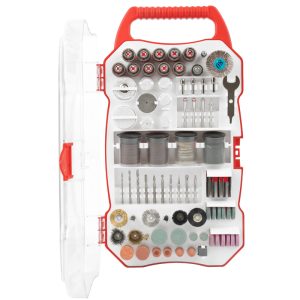 Tork Craft Mini Tool Accessory Set 208Pcs