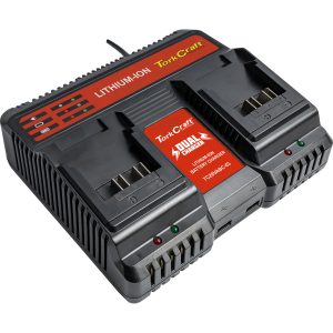 Tork Craft Battery Charger 20V 4.5A Dual Port 220V