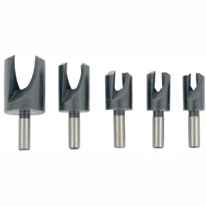 Tork Craft 5Pce Plug Cutter Set 6-8-10-12-16Mm