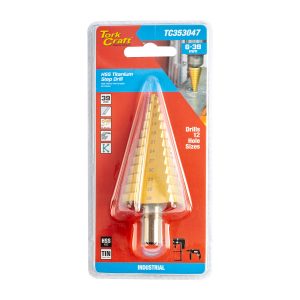Tork Craft Step Drill Hss 6-39Mm M2 Carded