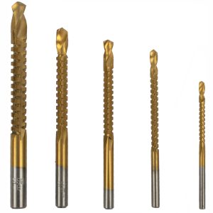 Tork Craft Drill Saw Set Hss Tin.Coated 3-4-5-6-8