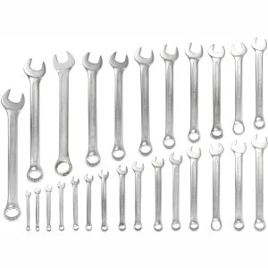 Tork Craft 26Pcs Combination Spanner Set 6-32Mm Deep Offset Jumbo Rack