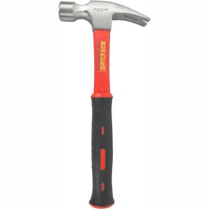 Tork Craft Hammer Claw 700G (24Oz) Fibreglass Handle 295Mm & Full Pol Head