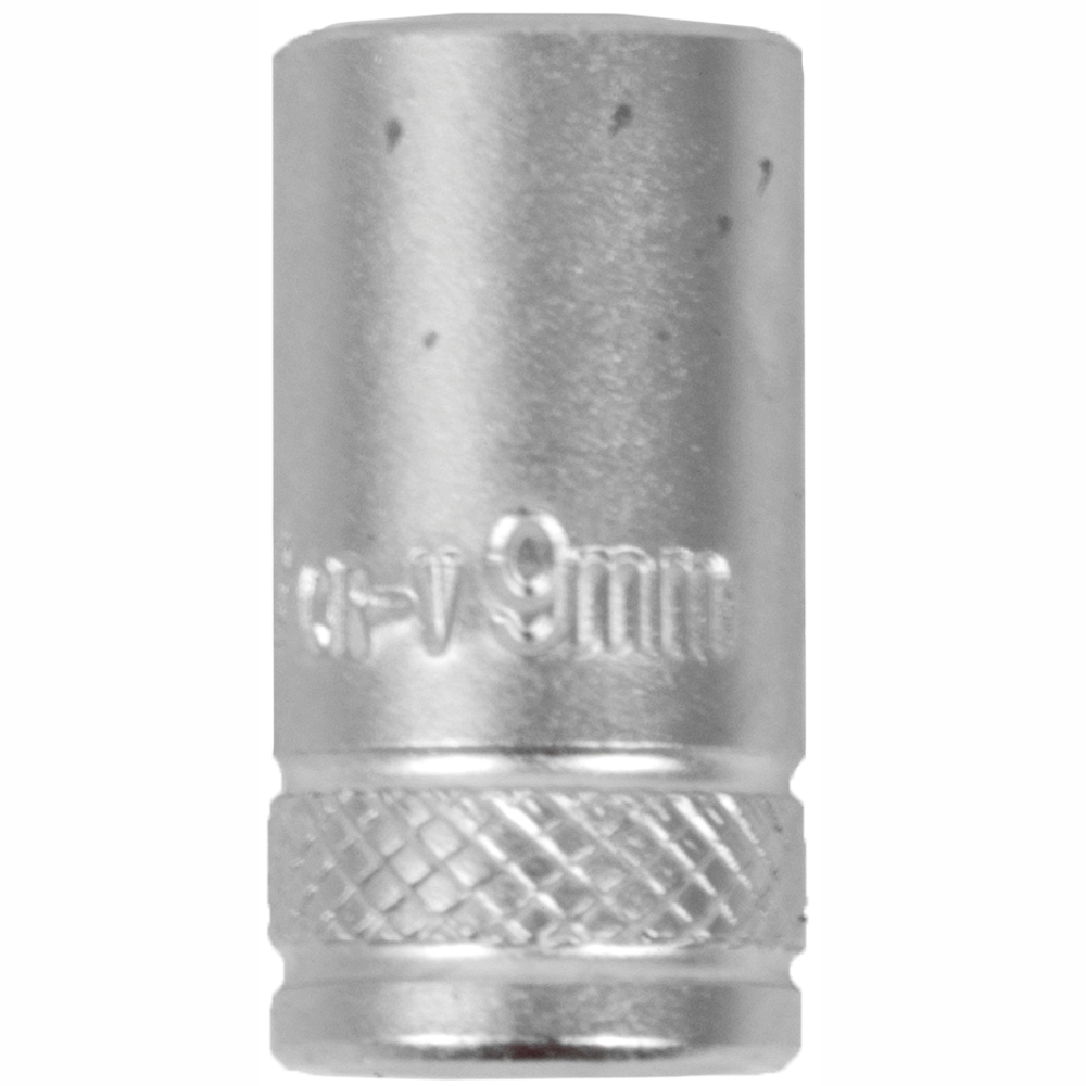 Tork Craft Socket 9Mm 1/4' Drive Crv 12 Point