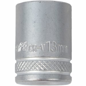 Tork Craft Socket 13Mm 1/4' Drive Crv  12 Point