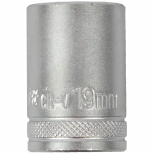 Tork Craft Socket 19Mm X 25.8Mm 1/2' Drive Crv 12 Point
