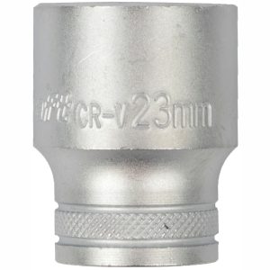 Tork Craft Socket 23Mm X 31.8Mm 1/2' Drive Crv 12 Point