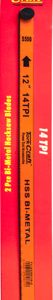 Tork Craft 2Pc Hacksaw Blade Bi-Metal 14Tx300 Hanging Card