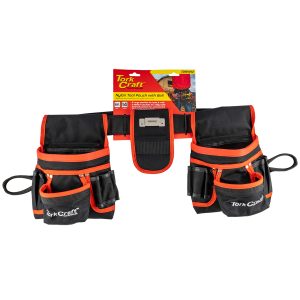 Tork Craft Tool Pouch Nylon With Belt 14 Pocket + Loops